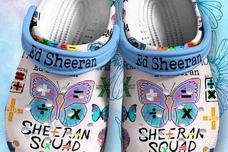 Ed Sheeran Squad Crocs: Walk in Rhythm with Exclusive Limited-Edition Collab