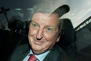 Roy Hodgson leaves Wembley Stadium