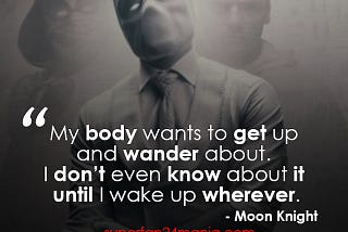 12 Best Moon Knight Quotes from Disney Plus series | moon knight funny quotes.