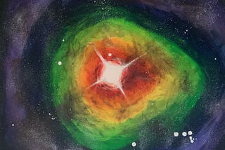 Painting Process | Creating Cosmos | Arpita Gaidhane