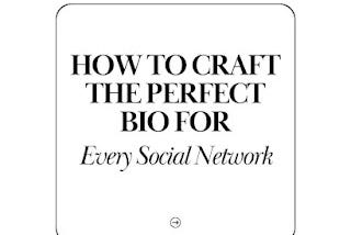 How to create the perfect Bio for Every Social Network?