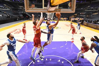 Lakers completely takeover in the 2nd half to take down the Nuggets.