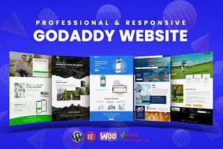 Build Your Dream Website: Professional & Responsive GoDaddy Design (Mobile-Friendly!)
