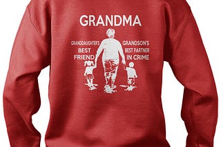 Feedback: Granddaughter best friend grandson best partner in crime t-shirt