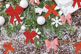 How to Make Christmas Tree Bows (in 03 designs) | Paper craft world