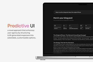 Predictive UI concept by Ameer Omidvar