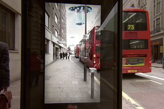 Pepsi’s AR Bus Stop Ads in London