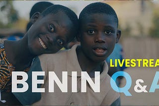 “AFTER THE PREMIERE” LIVE Q&amp;A — Benin Travel Experience