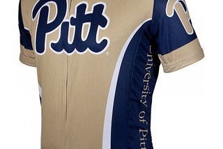 PITT Mens Cycling Jersey College For Sale