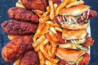 Halal fried chicken in Los Angeles