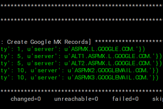 Use Ansible to Setup Google MX Records