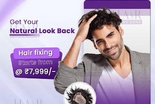 Get Premium Human Hair Patches: Free Styling & Maintenance Support