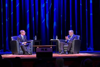Dinner with Bob Woodward and life under the next President