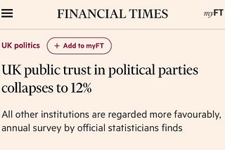 Proportional Representation Voting Is MUCH More Likely To Come From The Conservatives