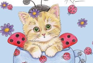 PDF © FULL BOOK © Teacup Kittens Coloring Book By Kayomi Harai [pdf books free]