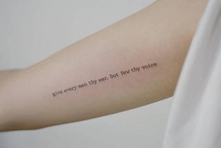 11 Small But Powerful Inspirational Quote Tattoos