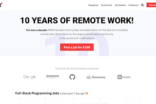 WeWorkRemotely Review: Platform Overview, Key Features, Pricing, Pros and Cons, and Who It’s For