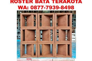 ROSTER/ LOSTER BETON MINIMALIS/ROSTER BATA TERAKOTA / JUAL ROSTER MURAH DI JAWA TIMUR