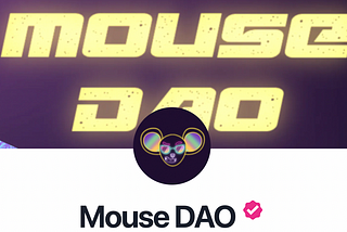 Interview with the Mouse DAO team