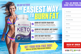 Ultrasonic Keto — 100% Natural Safe And Effective Without Any Side Effects!