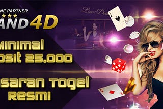 Grand4D Situs Togel Online Terpercaya Minimal Deposit 25.000 Tahun 2021–2022