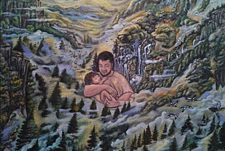 Verita Amare Et Has Introduced Her New Painting “Fatherhood”