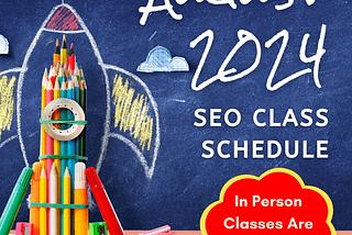 August 2024 Internet Marketing Clinic Schedule