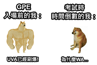 GPE 程式檢定血淚談