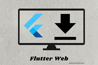 Flutter Web: easy way