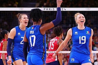 Italy Volleyball Gold Stuns USA