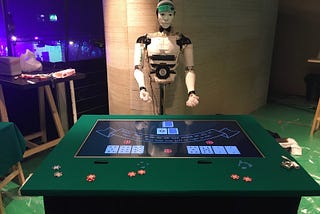 Learnings from our Robot Croupier at Slush