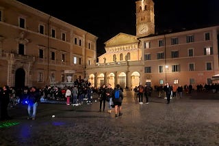 Today’s MOSTLY TRUE SHORT STORY: A Night in Trastevere