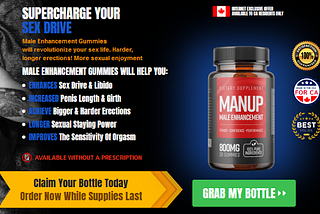 ManUp Male Enhancement Gummies Reviews-#CANADA [*Sexual Staying Power*]Bedroom Performance!