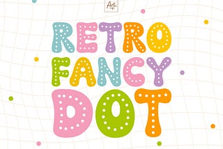 Retro Fancy Dot Font