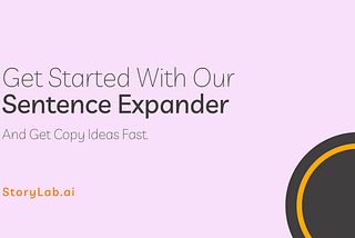AI-Powered Text — Content — Sentence Expander [Start for Free]