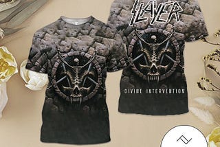Slayer Divine Intervention Shirt: A Metalhead’s Must-Have Tribute
