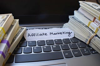 Affiliate Marketing Online Profits Concept High Quality