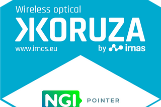 KORUZA wireless optical communication system has been granted NGI Pointer funding
