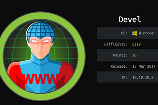 Hacking Devel: My Step-by-Step Journey on Hack The Box