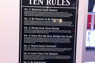 Warren Buffett’s Ten Rules for Winning
