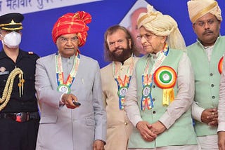 Hon. President Of India — Shri Ram Nath Kovind Ji lays foundation stone for Bhagwan Mahavir Super…