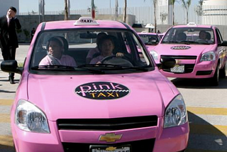 Pink Taxi the blockchain taxi offering safe transportation for women
