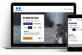 Battersea smashes online giving targets following digital donation revamp