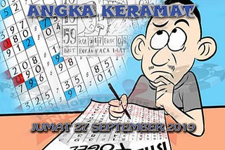 Prediksi Keluaran Togel Hari Ini Jumat 27 September 2019"