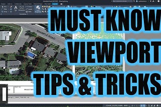 8 Must-know AutoCAD Viewport Tips & Tricks — How to Create, Scale, and Master Viewports!