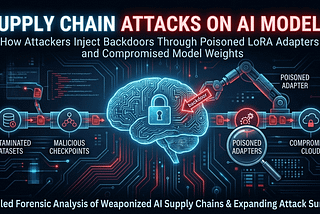 Supply Chain Attacks on AI Models: How Attackers Inject Backdoors Through Poisoned LoRA Adapters…