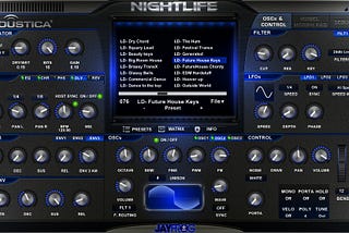 Nightlife VST by Acoustica