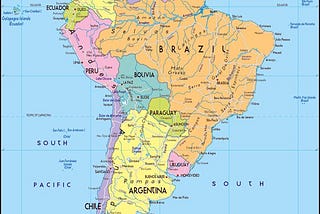 A new and improved version of my South America mnemonic and lesson and an easier puzzle.