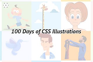 100 Days of CSS Illustrations