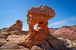 the weird rock formations at the seldom visited Edmaier’s Secret